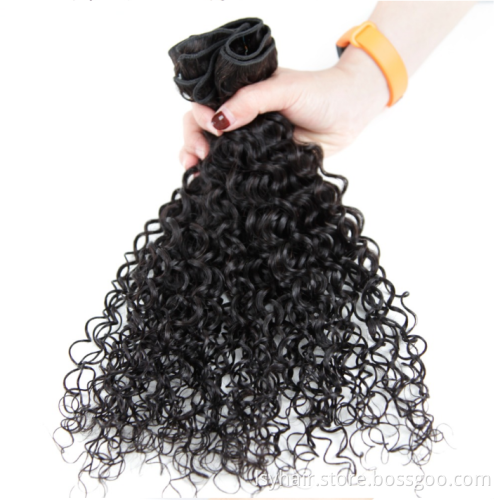Indian Water Wave Hair Weave Bundles Natural Color Remy Hair Extensions Can Be Dyed 3Pc Hair Bundles